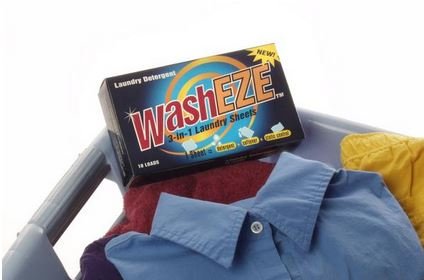 WashEZE Laundry Detergent Sheet (Lightly Scented)