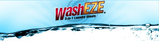 WashEZE 3in1 Laundry Sheets - 160 loads bulk pack case